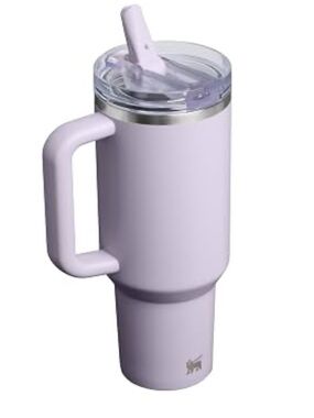 STANLEY Quencher Pro Tour Flipstraw Tumbler, 40 oz, Purple Dust
Built-In Straw